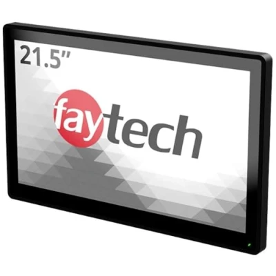 Afbeelding van Faytech FT215TMCAPOB Touchscreen monitor Energielabel: G (A G) 54.6 cm (21.5 inch) 1920 x 1080 Pixel 16:9 1.5 ms HDMI, DisplayPort, VGA, USB B, Audio Line in