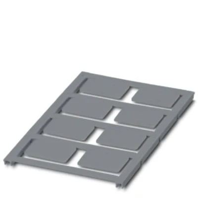 Afbeelding van Phoenix Contact 0825447 UC EMP (27X18) SR Apparaatmarkering Montagemethode: Vastklemmen Markeringsvlak: 27 x 18 mm Zilver Aantal markeringen: 80 10 katernen