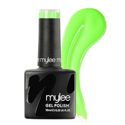 Afbeelding van Mylee Gel Nagellak 10ml [Lime Cordial] UV/LED Soak Off Nail Art Manicure Pedicure, Professioneel, Salon &amp; Thuisgebruik [Lente/Zomer 2024] Langdurig en gemakkelijk aan te brengen
