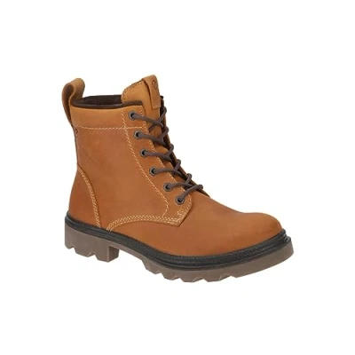 Afbeelding van ECCO Grainer W 6IN WP Veterboots, Dames, Maat: 38, Brown amber Nubukleer