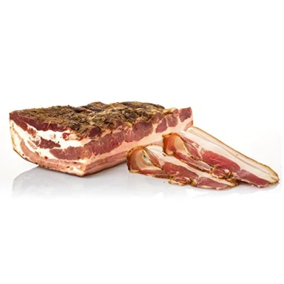Afbeelding van Smoked Bacon, Pancetta Affumicata, Italian Food by Salumi Pasini, 1,6 Kg