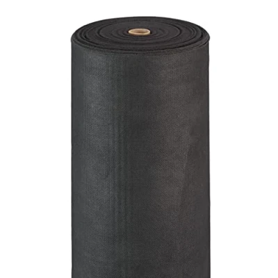 Afbeelding van Relaxdays worteldoek gronddoek 50g/m² anti onkruiddoek antiworteldoek 50 meter zwart