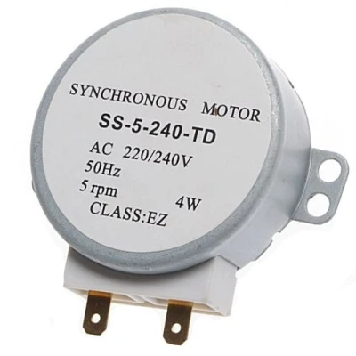 Afbeelding van iHaospace SS 5 240 TD Microwave Oven Turntable Motor Synchrone 4W RPM AC 220 240V D Vorm Plastic Shaft