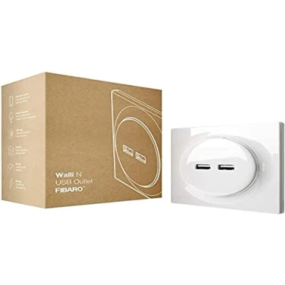 Afbeelding van FIBARO Walli N USB White
