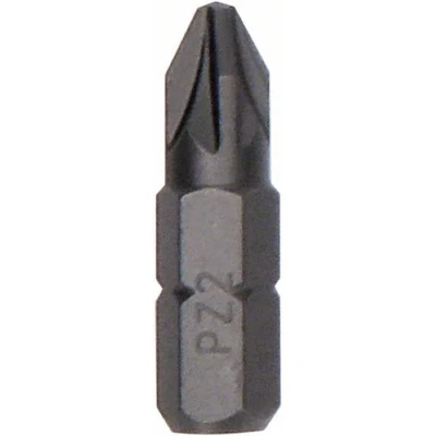Afbeelding van Bosch schroefbit Pozidriv 2 PZ2 Lengte 25 mm Hoge torsieweerstand stuks