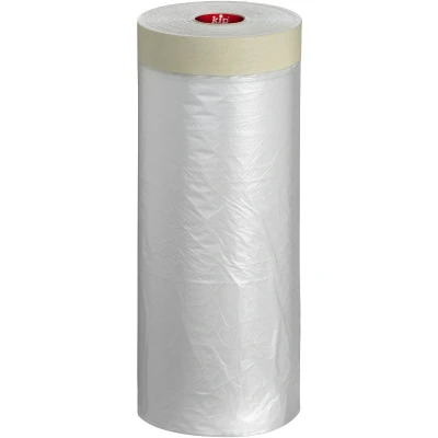 Afbeelding van kip 332 masker met masking tape natuur 1600mm x 33m