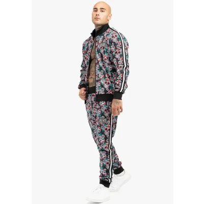 Afbeelding van Tapout Jollan SET Trainingspak, Heren, Maat: 3XL, Black multicolour