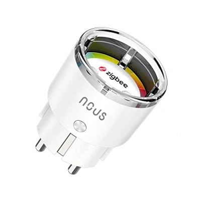 Afbeelding van NOUS A1Z Smart ZigBee Socket Slimme Tussenstekker Tuya Life App Stroommeting Max. 3680W