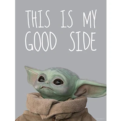 Afbeelding van Komar Artprint Mandalorian The Child Chocolate Side (1 stuk)