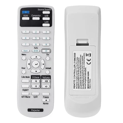 Afbeelding van Aimdio 219863500 Beamer Afstandsbediening voor Epson EB E01 EH TW740 TW750 TW710 W06 W49 W51 W52 X06 X49 X51 X500 E10 E20 E500 FH06 FH52 720 725W 725Wi 735F 735Fi 972 982W 992F 1480Fi 1481Fi