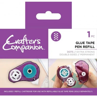 Afbeelding van Crafter&#039;s Companion Glue Tape Pen Refill Dots