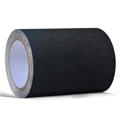 Afbeelding van 15 cm antislip plakband, hoge hechting, 10 m, tape, zwart