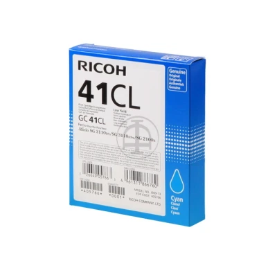 Afbeelding van Ricoh GC 41CL (405766) Inktcartridge Cyaan