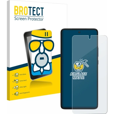 Afbeelding van BROTECT Antireflecterende Glas Screen Protector Mat voor Motorola Edge 30 Schermbeschermer [Beschermglas Folie niet Gehard Glas]