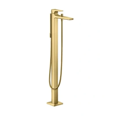Afbeelding van Hansgrohe badmengkraan metropol staand gepolijst goud optiek 32532990