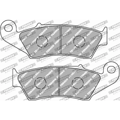 Afbeelding van Ferodo Racing Remblokset FDB892EF