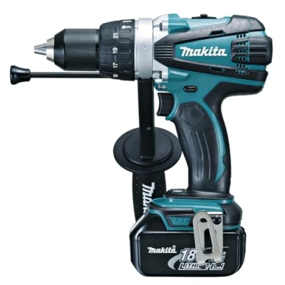 Afbeelding van Makita DHP458RTJ 18V Li ion accu klopboor /schroefmachine set (2x5.0Ah) in Mbox