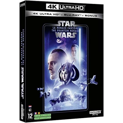 Afbeelding van Star Wars Episode 1 The Phantom Menace (4K Ultra HD Blu ray) (Import geen NL ondertiteling)
