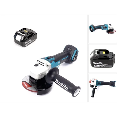 Afbeelding van Makita DGA 504 M1 accu haakse slijper 18V 125mm borstelloos + 1x 4,0Ah zonder lader