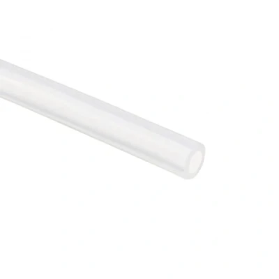 Afbeelding van Sourcingmap siliconen buis, 4 mm ID, 6 OD, 6,56 &#039;, flexibele rubberen waterluchtslangpijp, doorschijnend, voor pompopdracht