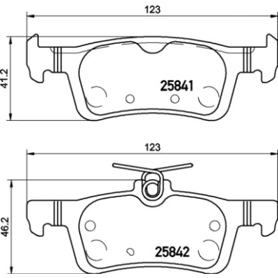 Afbeelding van Brembo Remblokset P 24 204