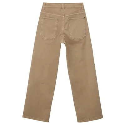Afbeelding van s.Oliver Baggy Taille MI Haute WIDE LEG Relaxed fit jeans voor kinderen, Maat: 164xREG, Sandfarben