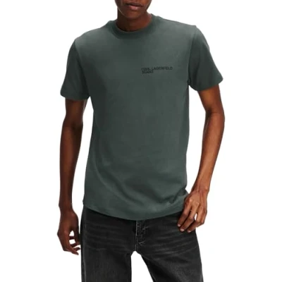 Afbeelding van Karl Lagerfeld Jeans SLIM TEE Tshirt basic, Heren, Maat: Small, Dark slate