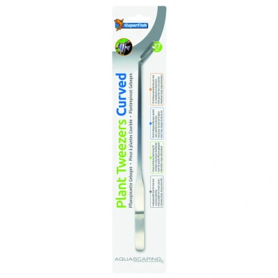 Afbeelding van Superfish Rvs planten pincet 27cm gebogen
