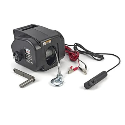 Afbeelding van HBM Draagbare 12 Volt 900 Kilo Elektrische Lier