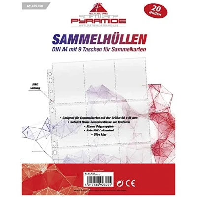 Afbeelding van Software Pyramide Hoesjes voor verzamelkaarten