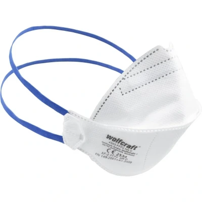 Afbeelding van Wolfcraft Vouwmaskers FFP2 2 stuks 4945000