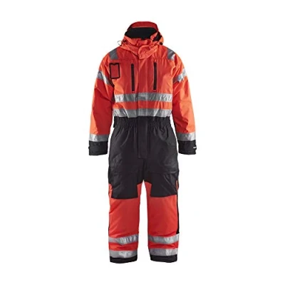 Afbeelding van Blaklader Winteroverall High Vis 6763 1977 Rood/Zwart