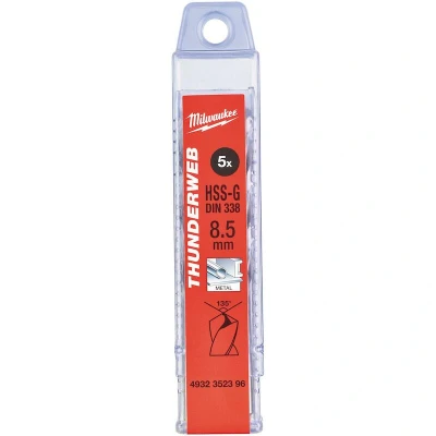 Afbeelding van Metaalboor Hss G Thunderweb 8,5 X 117 Mm (5 Stuks)