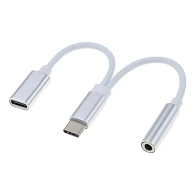 Afbeelding van PremiumCord type C aansluiting voor het opladen, USB 3.1 stekker naar jack AUX audio, Huawei P20/P20 Pro/P30/P30 Pro, Xiaomi 6/8, Mix 2/3, OnePlus6T ku31zvuk02