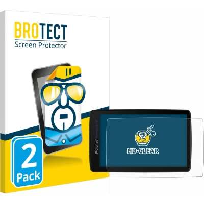 Afbeelding van BROTECT Screenprotector voor BMW Navigator VI Folie Beschermfolie transparant (2 Stuks)