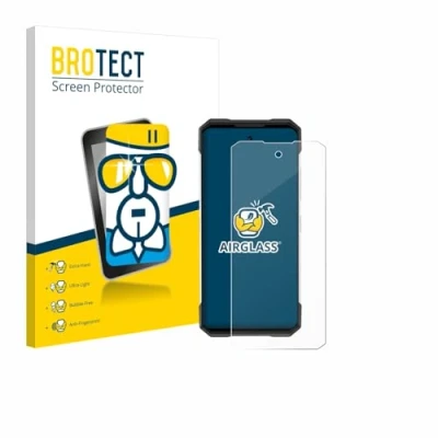 Afbeelding van BROTECT Glas Screen Protector voor Doogee S200 Schermbeschermer [9H Hardheid, Beschermglas Folie niet Gehard Glas]