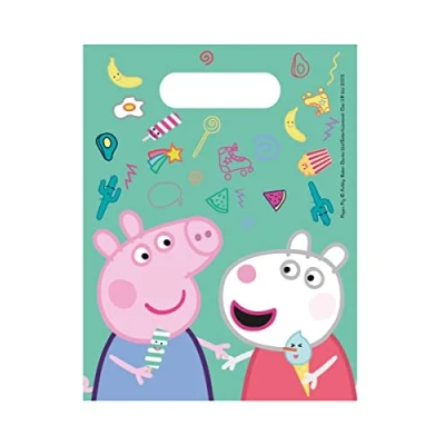 Afbeelding van Uitdeelzakje Peppa Pig 6 stuks