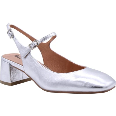 Afbeelding van Bibi Lou Mary Jane Slingback Zilver 39