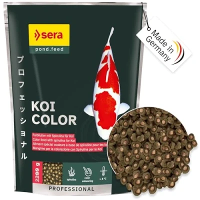 Afbeelding van Sera KOI Professional Spirulina kleurvoer 2200 gram