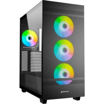 Afbeelding van Sharkoon C50 RGB ATX Full Tower PC behuizing Zwart
