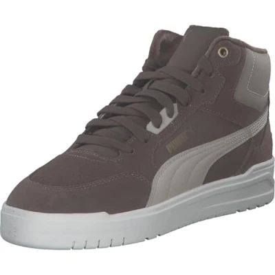 Afbeelding van PUMA Shuffle Downtown Mid WTR Unisex Sneakers Flat Bronze Desert Dust Gold