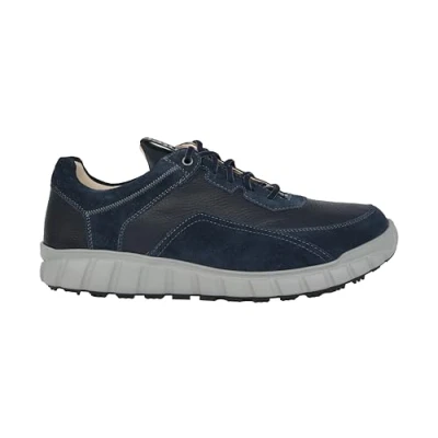 Afbeelding van Ganter 251329 Lage sneakersHeren sneakersVrije tijdsschoenen Kleur: Blauw Maat: 41