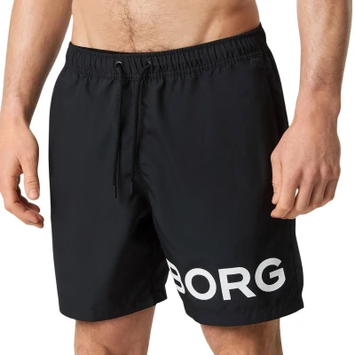 Afbeelding van Bjorn borg swim short in de kleur zwart.