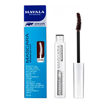 Afbeelding van Mavala Mascara Lengthening Waterproof 2 Brun Ogen Beautytasting