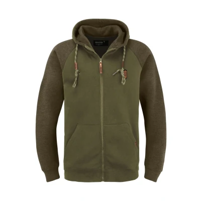 Afbeelding van Indicode Jeans Idterence Sweater met rits, Heren, Maat: Small, Army