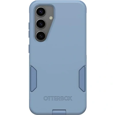 Afbeelding van OtterBox Novelists Commuter Series Case Crisp Denim (blauw), slank en stevig, zakvriendelijk, met poortbescherming