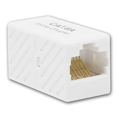 Afbeelding van UTP CAT6a Gigabit RJ45 koppelstuk / wit