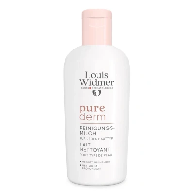 Afbeelding van Louis Widmer Purederm Reinigingsmelk Met Parfum 200ml