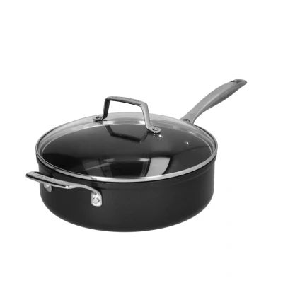 Afbeelding van Le Creuset Essential Ceramic Hapjespan Met Glazen Deksel 26 cm