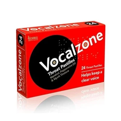 Afbeelding van Vocalzone Throat Pastilles (24 Pastilles)
